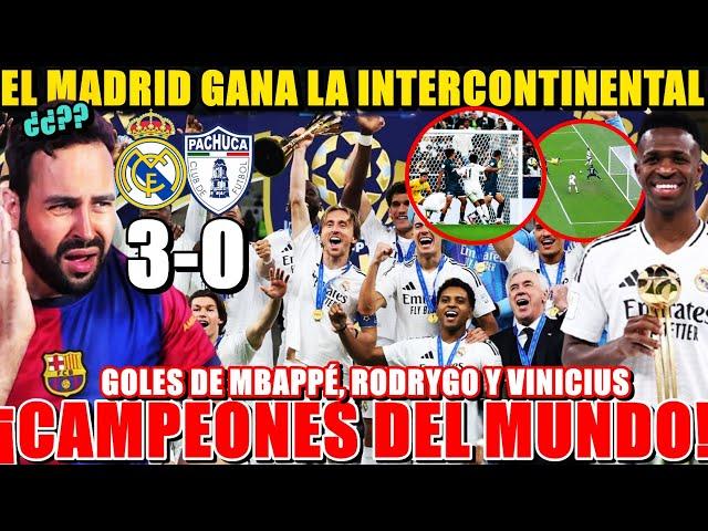 El MADRID CAMPEÓN del MUNDO tras GANAR 3-0 al PACHUCA - VINICIUS FUE MVP y GOLAZO RODRYGO - RESUMEN