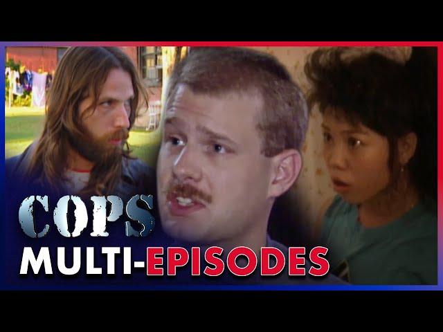  Domestic Disputes to Foot Pursuits | FULL EPISODES | Cops: Full Episodes