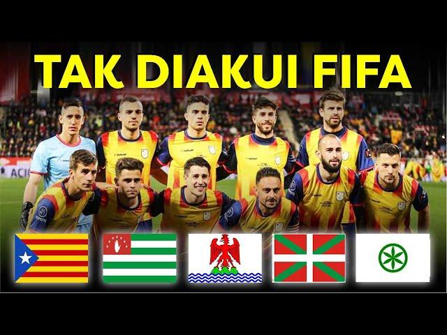 5 TIM NASIONAL TERBAIK YANG TIDAK DIAKUI FIFA