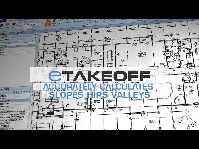 eTakeoff Roofing Estimating and Takeoff Software