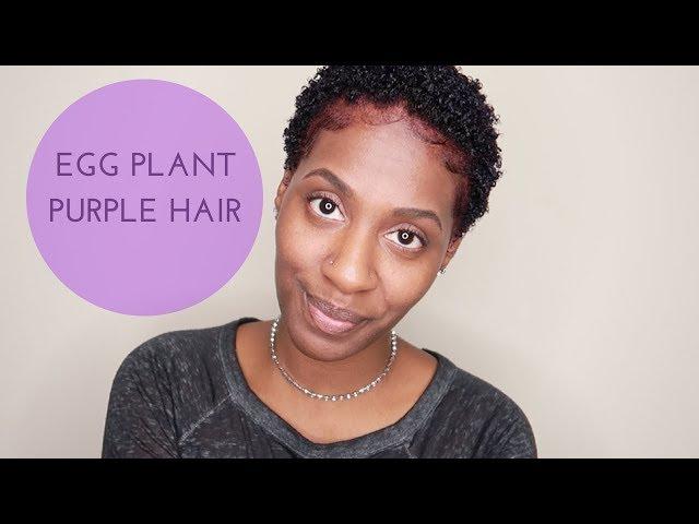 HOW TO: Eggplant PURPLE HAIR TUTORIAL | Adore 186 Rich Eggplant