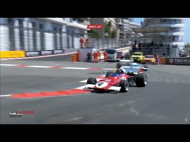 2021 Monaco historic Grand Prix All crashes, contacts, and issues from race day