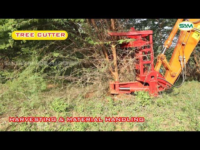 Biomass and Pulp wood Tree Cutter | Tree Shear