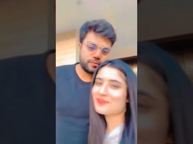 aroob jatoi ducky bhaii wife new video #aroobjatoi #duckybhai #shorts #aroob #tiktok