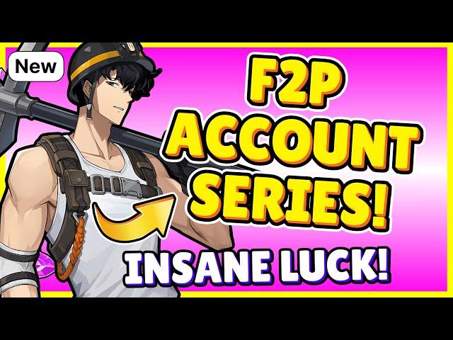 F2P ACCOUNT SERIES! INSANE LUCK SO FAR! EP: 1 [Solo Leveling: Arise]