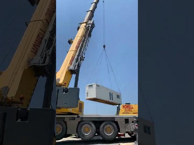 Stacking a Container Home