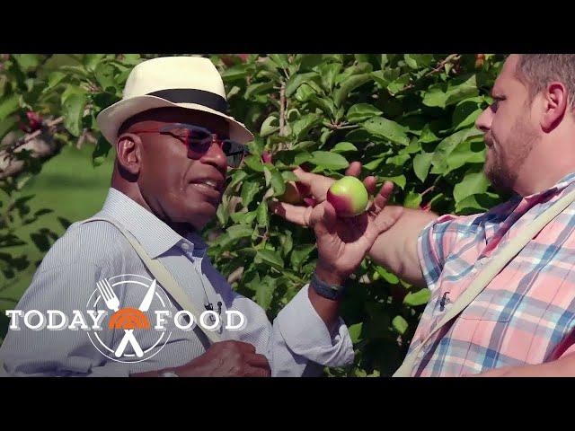 Al Roker Gets A Lesson In Cider Making From Hilltop Orchards