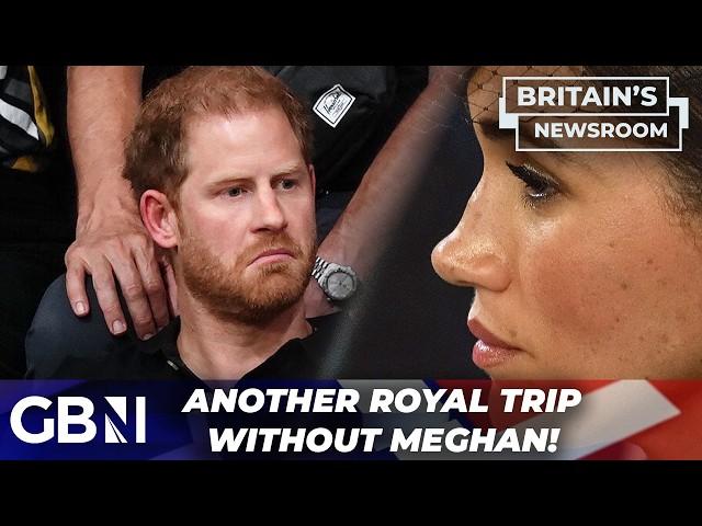 ‘Meghan is NOT in the picture’ | Eyebrows raised as Prince Harry takes ANOTHER trip without his wife