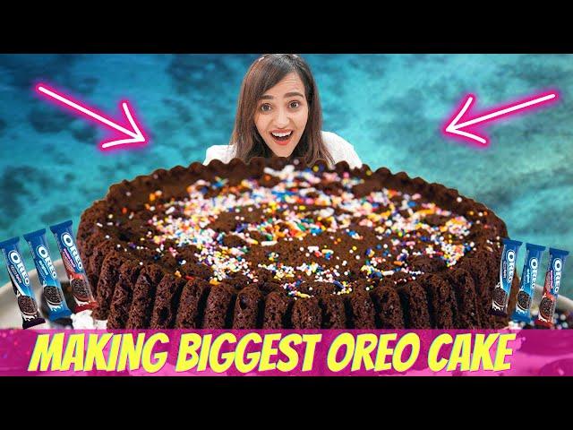 Making the WORLD'S Biggest OREO Cake  | दुनिया का सबसे बड़ा ओरियो केक | Rs 10000