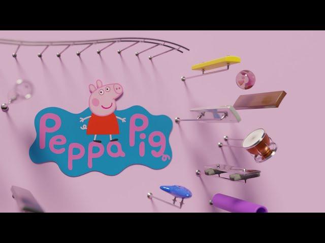 Marble Plays Peppa Pig Theme on Different Instruments!!