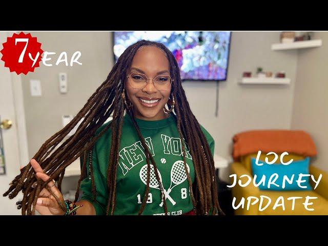 7 Year Loc Journey Update | Long Loc Challenges  | Take Notes BEFORE You Get Locs!