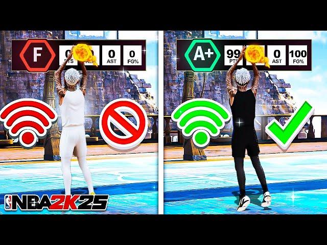 REMOVE ALL DELAY & BECOME a DEMIGOD in NBA 2K25! NEVER LAG AGAIN! BEST TIPS TO REMOVE DELAY 2K25!