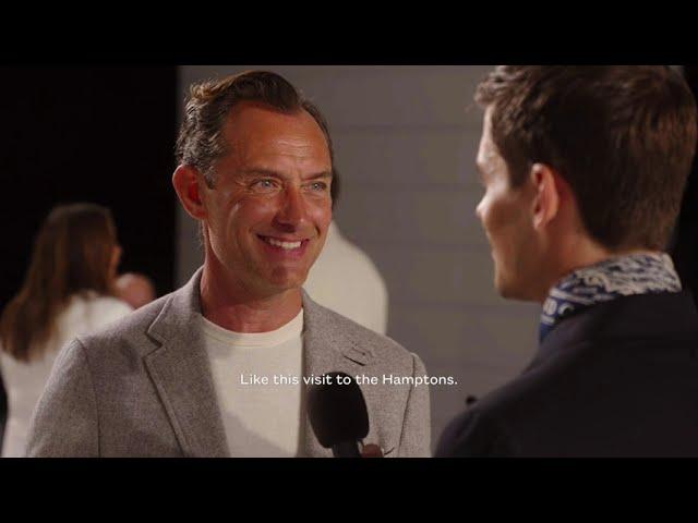 RALPH LAUREN | Spring 2025 Fashion Show: Ralph Lauren in the Hamptons | Post Show Interviews