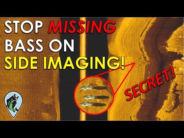 What Bass Look Like On Side Imaging | Bass Fishing Sonar Instruction and Side Imaging Explained