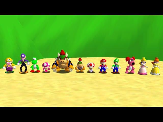 Super Mario 64 (12 Players) - Full Game 100% Walkthrough