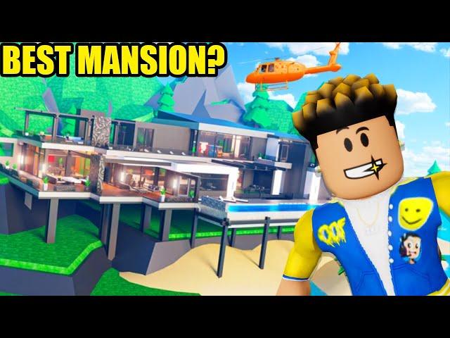 I Built A LUXURY BEACH MANSION Tycoon In ROBLOX!