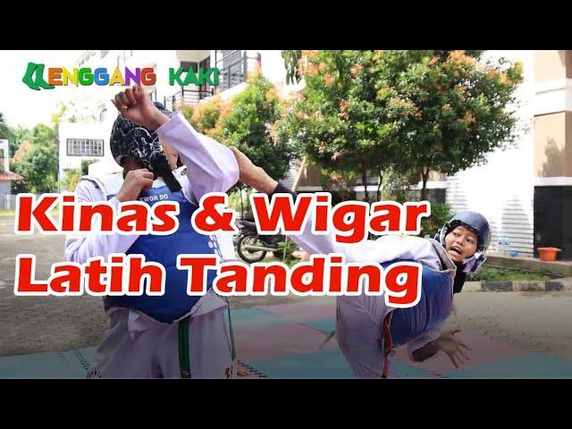 Syifa, Kinas dan Wigar Latih tanding. Wigar Semangat Banget!