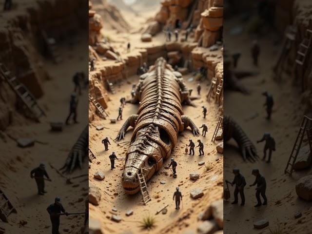 Tiny Archeologists Unearth a Giant Dinosaur Fossil!
