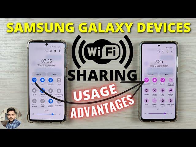 Samsung Galaxy Devices : Wi-Fi Sharing Usage & Advantages