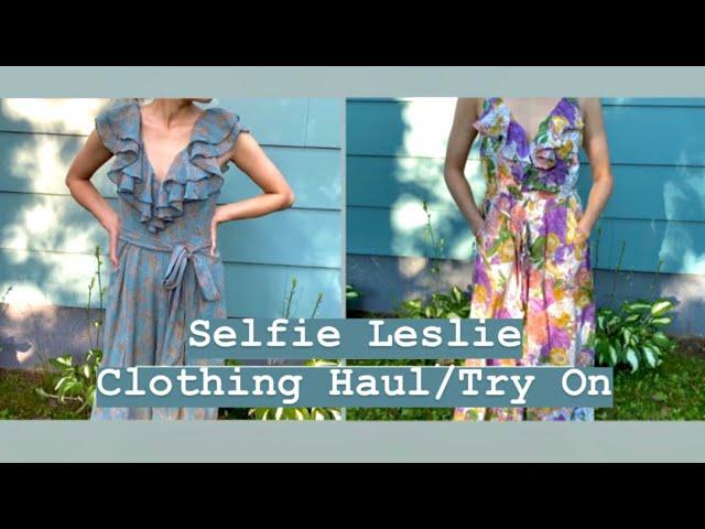 Selfie Leslie Clothing Haul/Try On | Katrina Lee