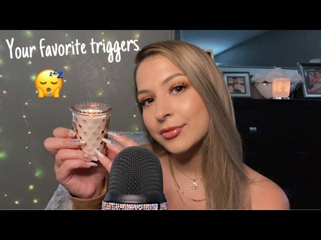 ASMR Huge Trigger Assortment for Sleep  All YOUR favorite triggers *70 triggers in 70mins*