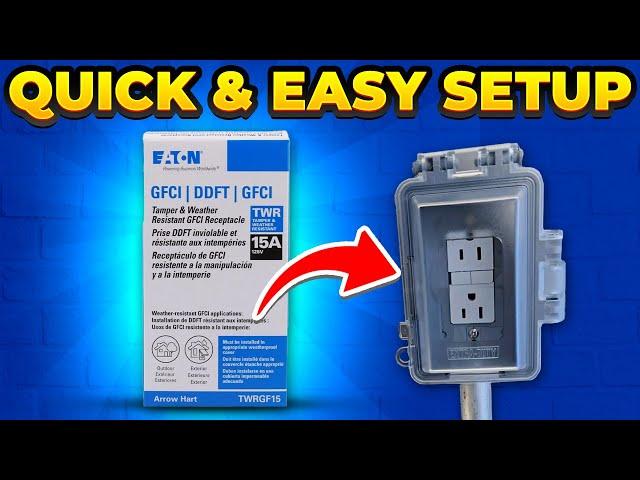 Quick & Easy Outdoor GFCI Outlet Installation Guide | Safe & Simple Steps for DIY Electrical Work