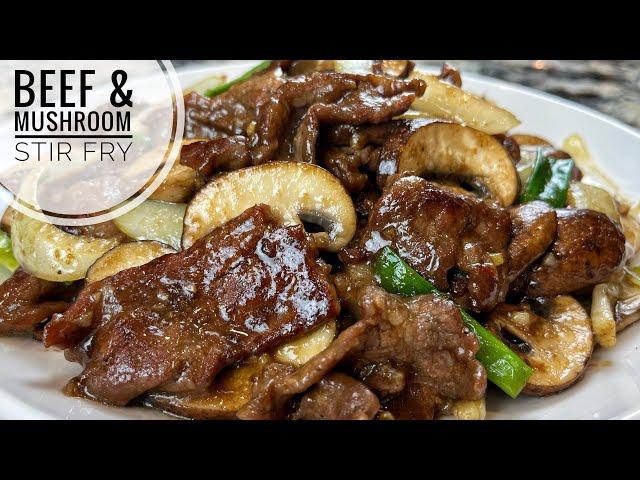 Beef And Mushroom Recipe | Easy Tender And Juicy Beef And Vegetable Stir Fry