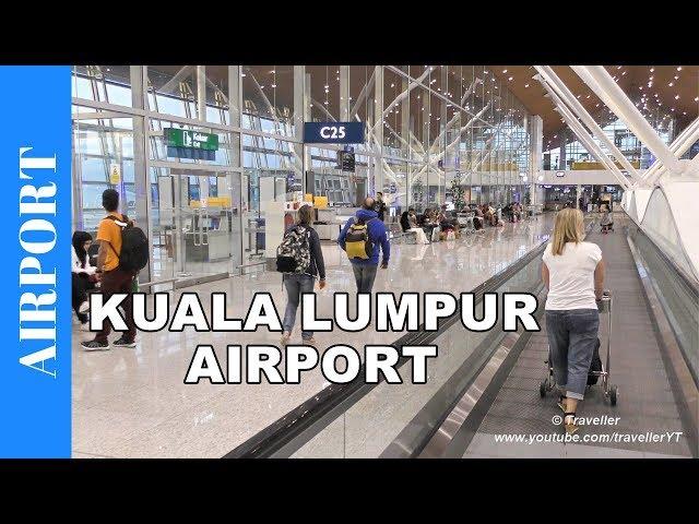 KUALA LUMPUR Airport DEPARTURE - Check-in, Departure & KLIA Airport Tour