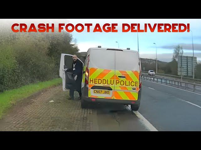 UNBELIEVABLE UK DASH CAMERAS | No Vision Overtake, Car Crash On A Roundabout, Lorry Driving Badly!