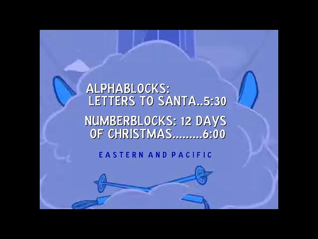 CN Powerhouse Custom/Fanmade Next Bumper: Alphablocks and Numberblocks Christmas Specials