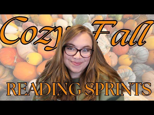 cozy fall impromptu reading sprints