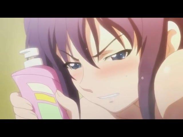 Maken Ki - Haruko Throws Shampoo To Takeru Face ( ͡° ͜ʖ ͡°) (English Dubbed)