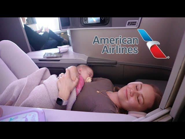 Traveling in First Class with a Baby! DELLA VLOGS