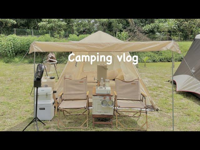 Camping Vlog with Naturehike Ango 4 | Setup Khemah Gaya Minimalist | ASMR Camping