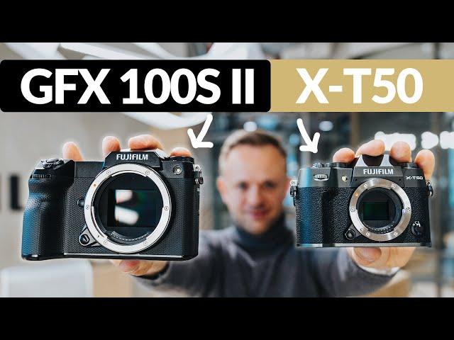 Fujifilm X-T50, GFX100S II i dwa obiektywy w naszych rękach