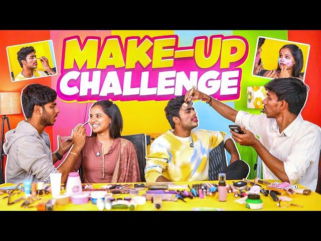 Makeup Challenge Who is Best? MONI SHOCKED #challenge  #comedy   #nrfmvlog