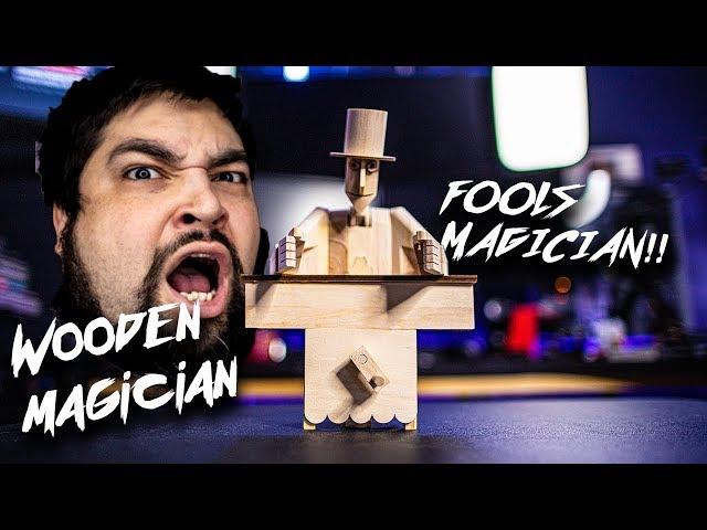 MAGICIAN BUILDS WOOD MAGICIAN THAT FOOLS MAGICIANS!!!