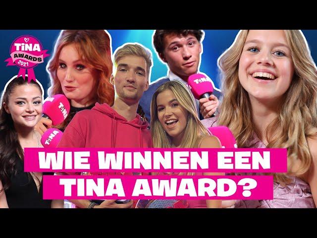 DIT ZIJN DE WINNAARS VAN DE TINA AWARDS 2021! | TINA AWARDS 2021 ROZE LOPER VERSLAG | TinaTV