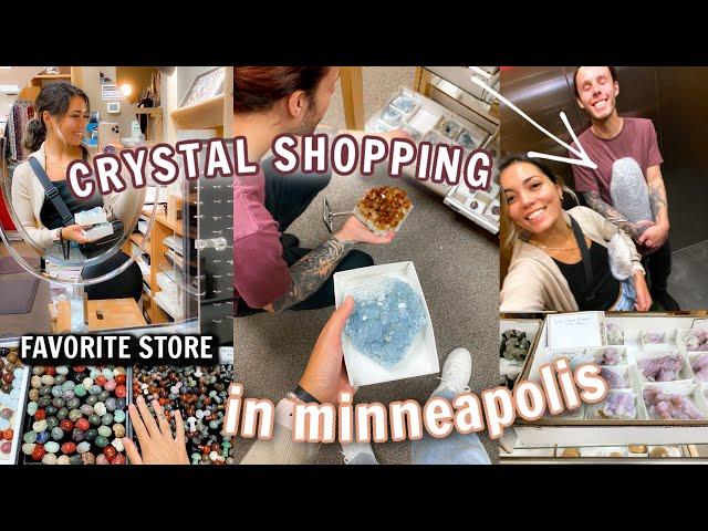 Come Crystal Shopping in Minneapolis with us!! (We buy HUGE rocks)