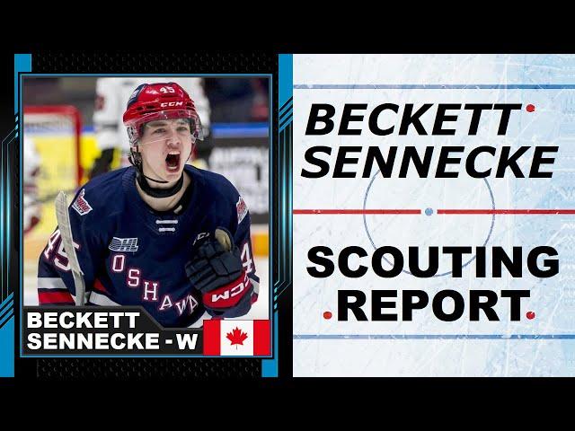 BECKETT SENNECKE Highlights | 2024 NHL Draft