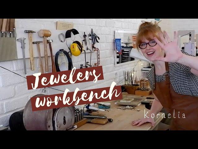 Jewelers workbench tour - Studio tour - Tools & machines to make jewelry