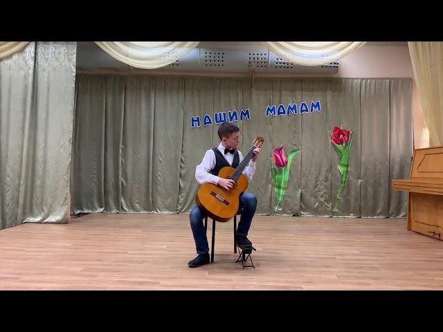Кузьменко Костянтин -Л.Герасимчук .Варіації на тему укр.нар.пісні «Ой, Марічко!»