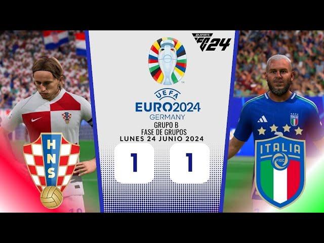 CROACIA - ITALIA | UEFA EURO 2024™ | GRUPO B | FASE DE GRUPOS | EA SPORTS FC™ 24