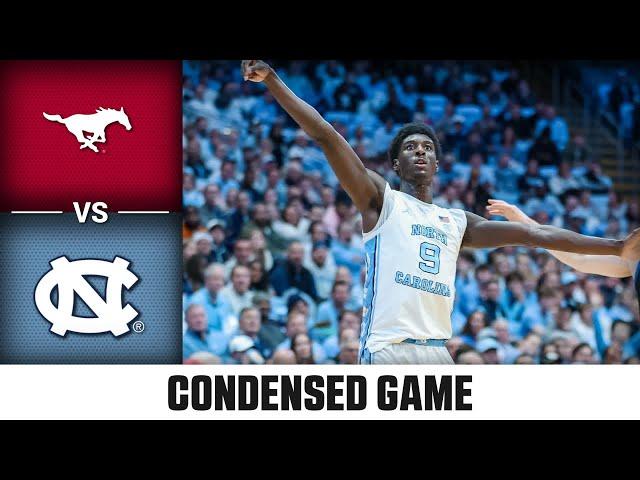 SMU vs. North Carolina Condensed Game | 2024-25 ACC Men's Basketball