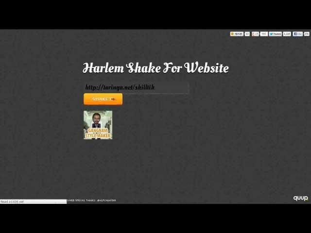 harlem shake taringa con http://hsmaker.com/