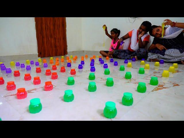 Housefull Slime | நடக்க கூட இடம் இல்லாமல் வீடு முழுக்க Slime போட்டாச்சு |Mrs.Abi Time