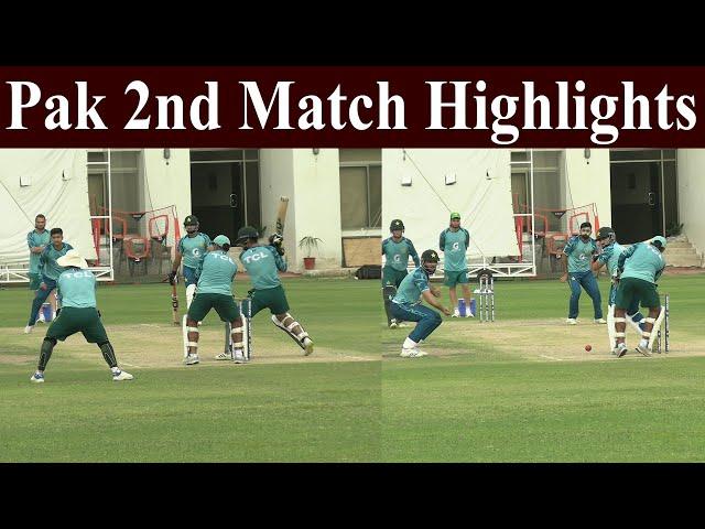 Pak Team 2nd Match Highlights | Pak shaheen tour of Australia |pak team training Camp at Karachi