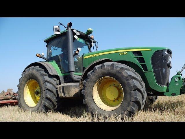 John Deere 8430 SOUND!!!! JD 8430 beim scheiben