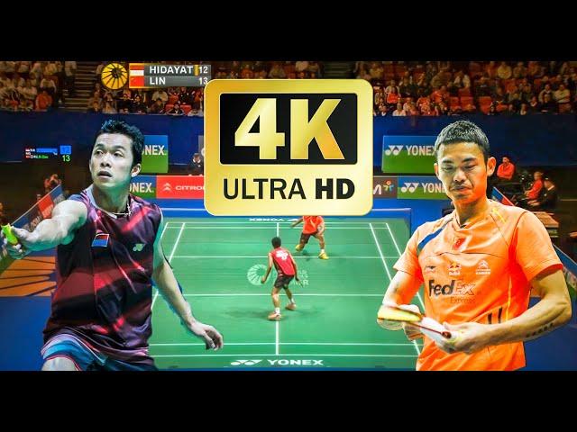 [4K50FPS] - Lin Dan vs Taufik Hidayat - 2012 All England Open - [Remastered]