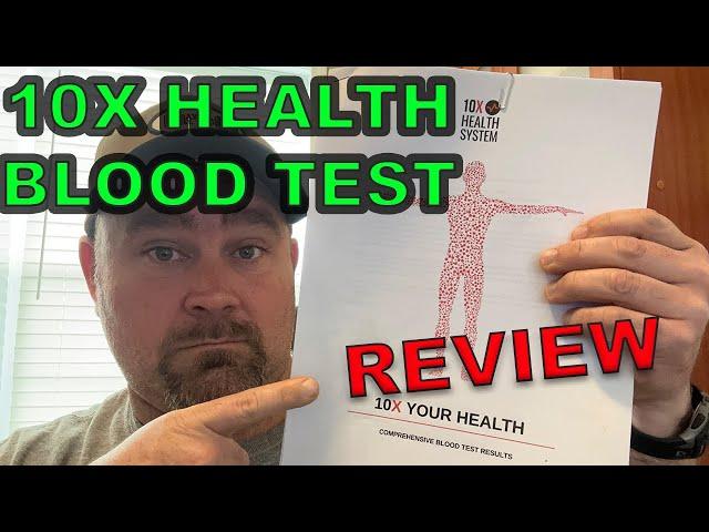 I TRIED THE 10X BLOOD TEST | Review of the 10x Health Blood Test